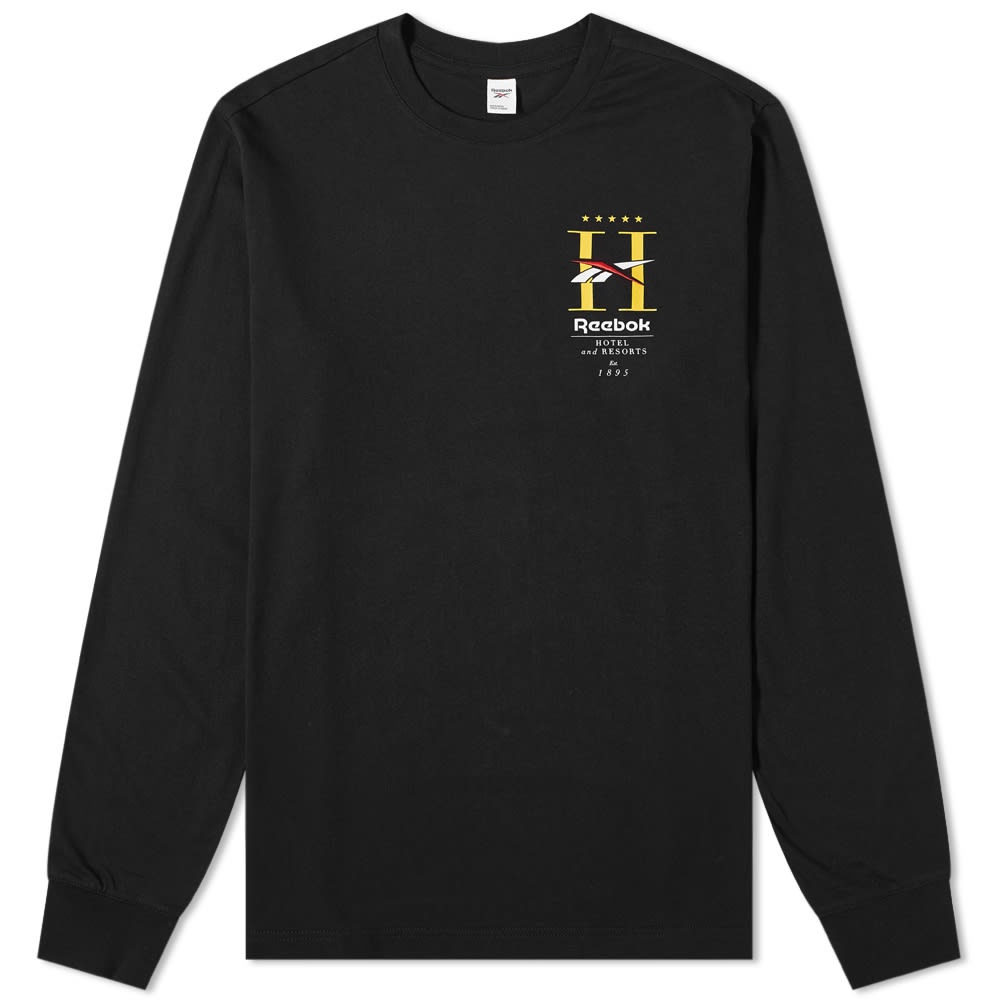 Reebok Long Sleeve Hotel Souvenir Tee - 1