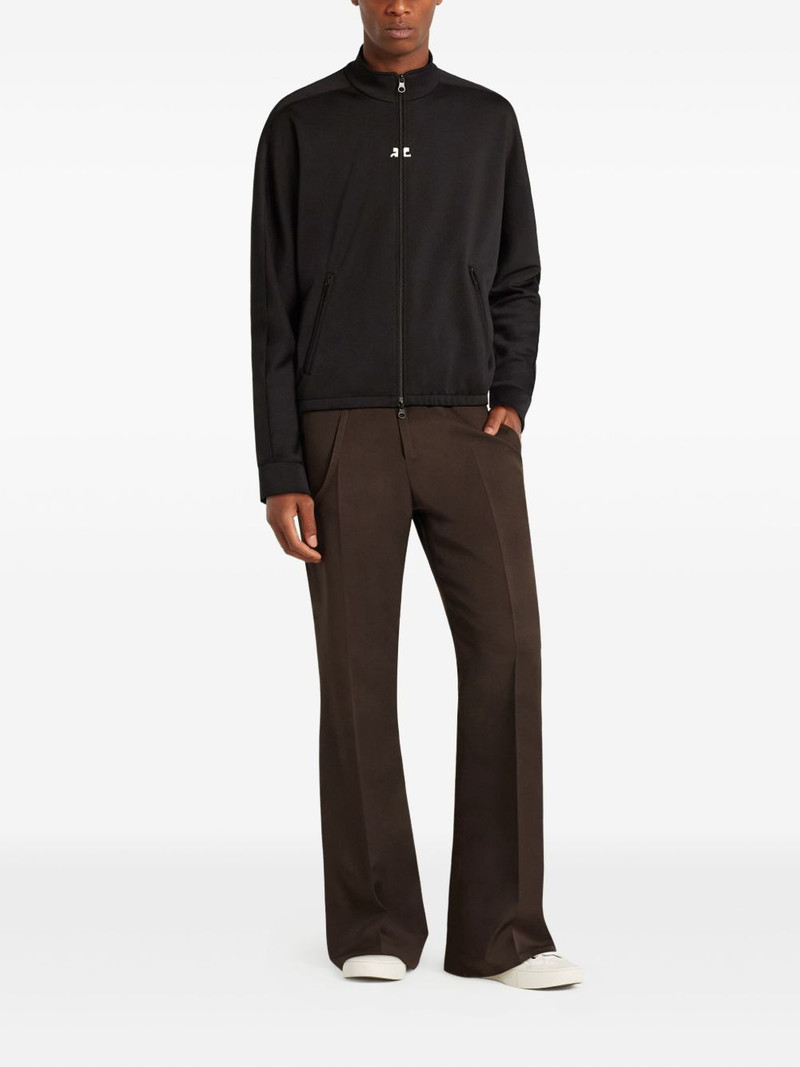 courrèges zip-up AC-logo track jacket outlook