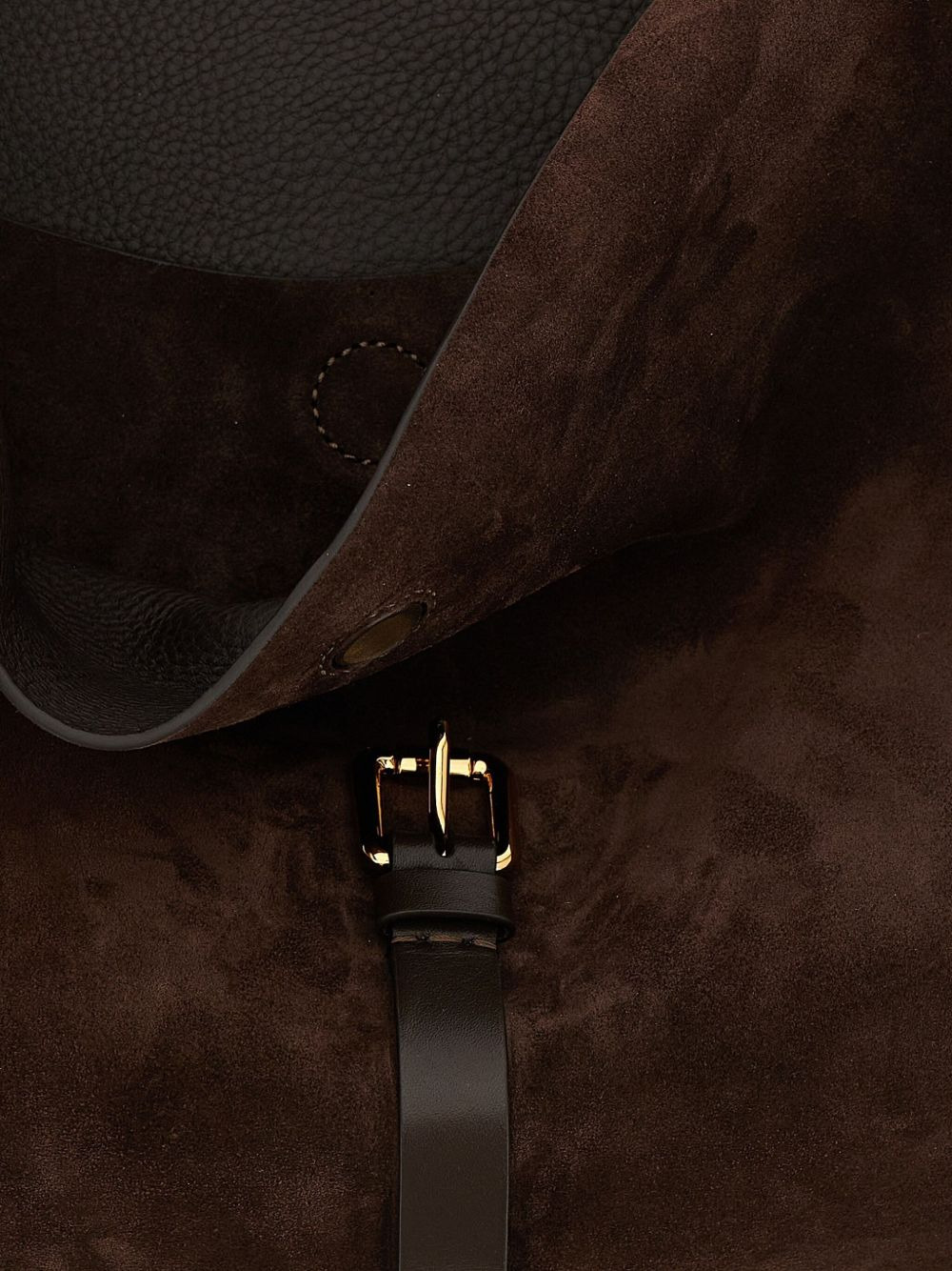 large buckle shoulder bag - 4