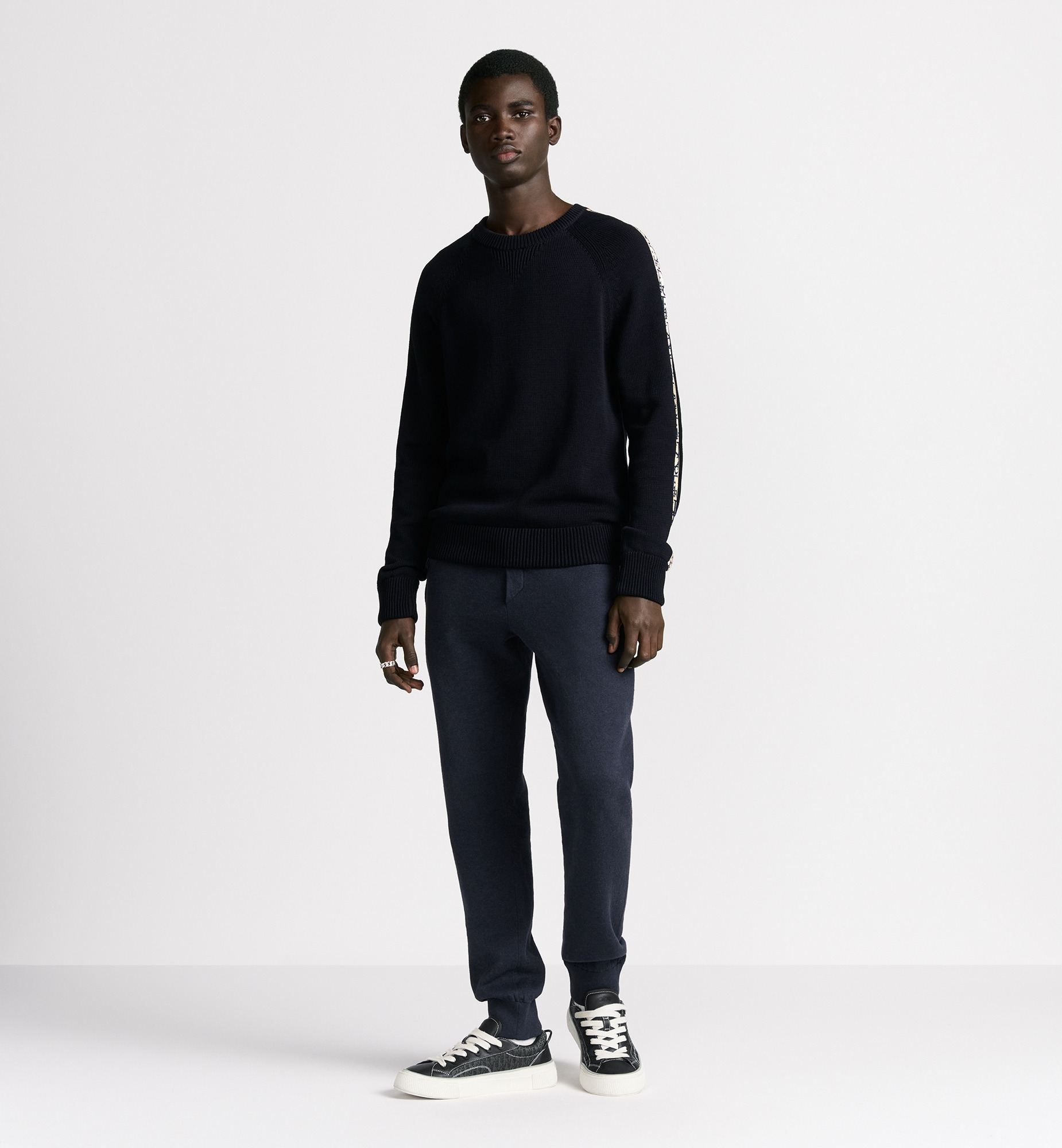 Sweater with Dior Oblique Inserts - 3