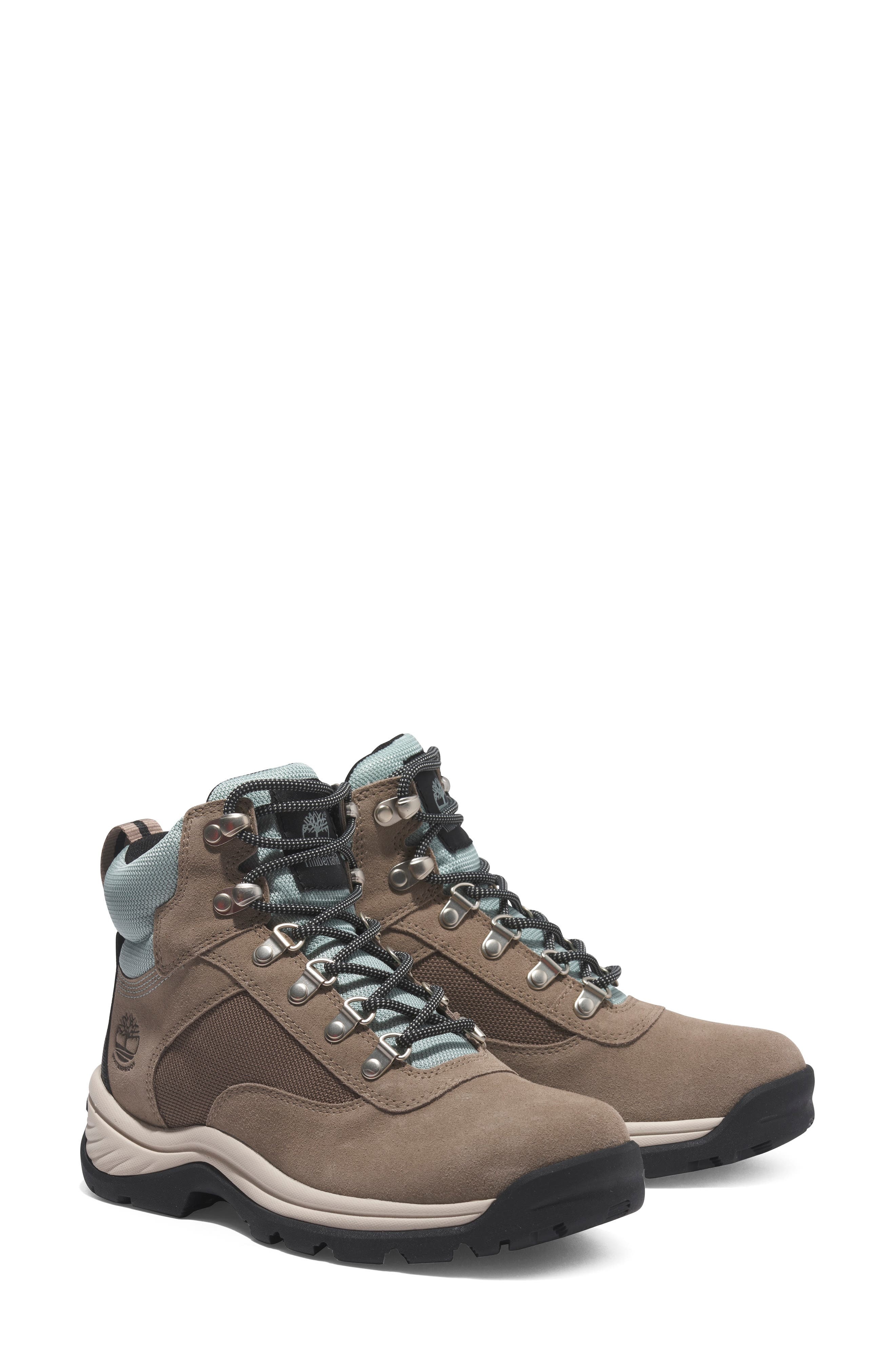 Timberland Ledge Mid Waterproof Hiking Boot in Taupe Gray at Nordstrom - 9
