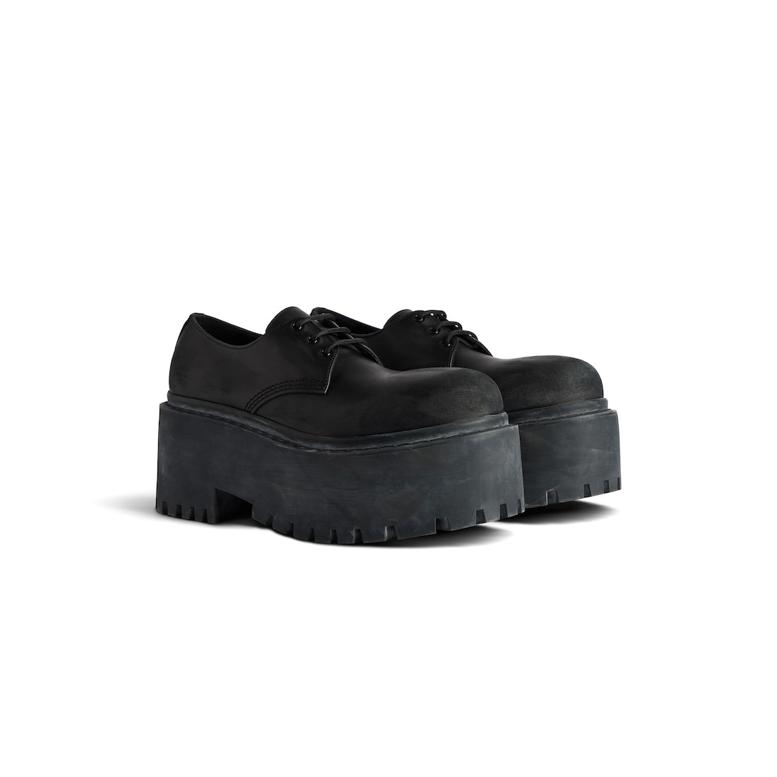 Women's Strike Platform Derby  in Black - 2