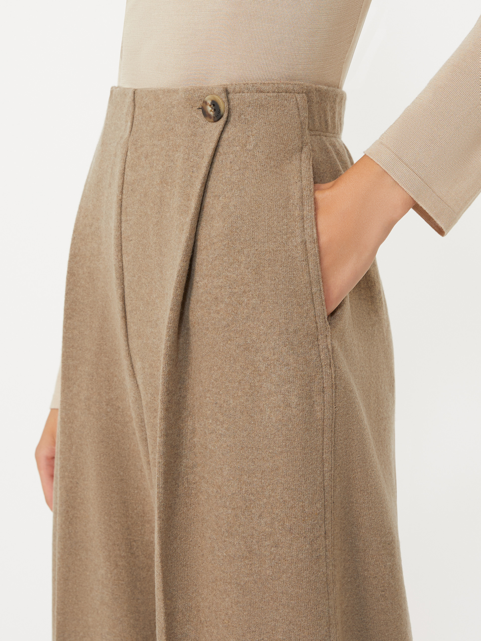 MICENEA Cashmere flannel trousers - 5