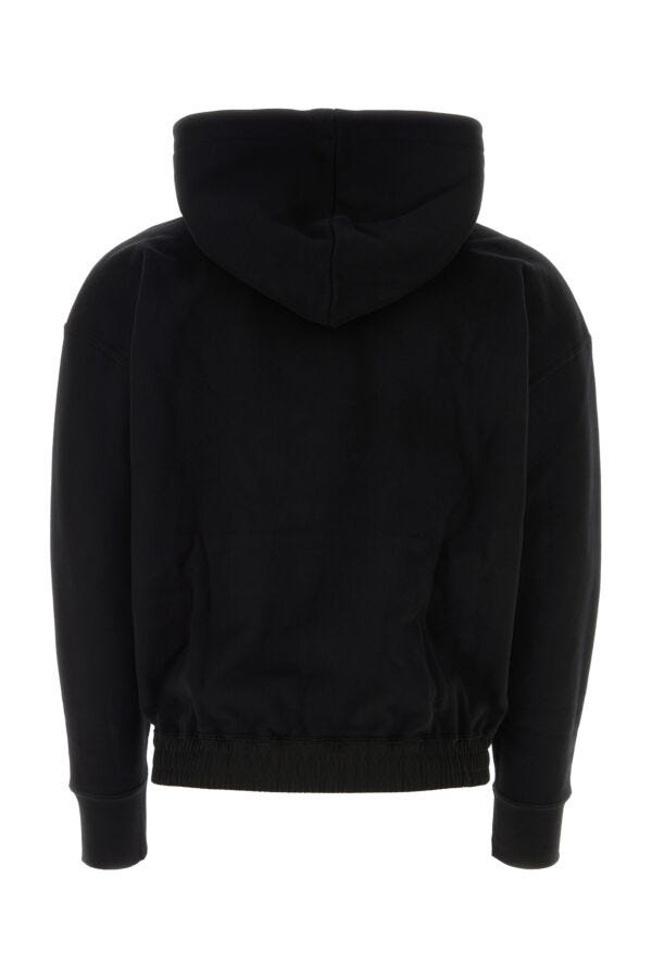 SAINT LAURENT Saint Laurent Men Black Cotton Sweatshirt