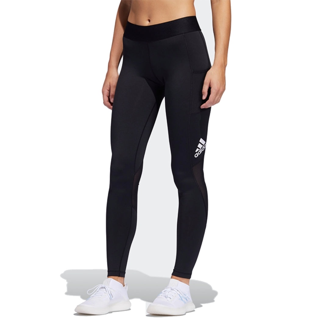 (WMNS) adidas Techfit Long Tights Asia Sizing 'Black' FJ7167 - 3