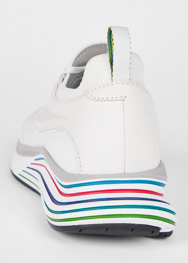 Paul Smith White 'Volt' Trainers outlook