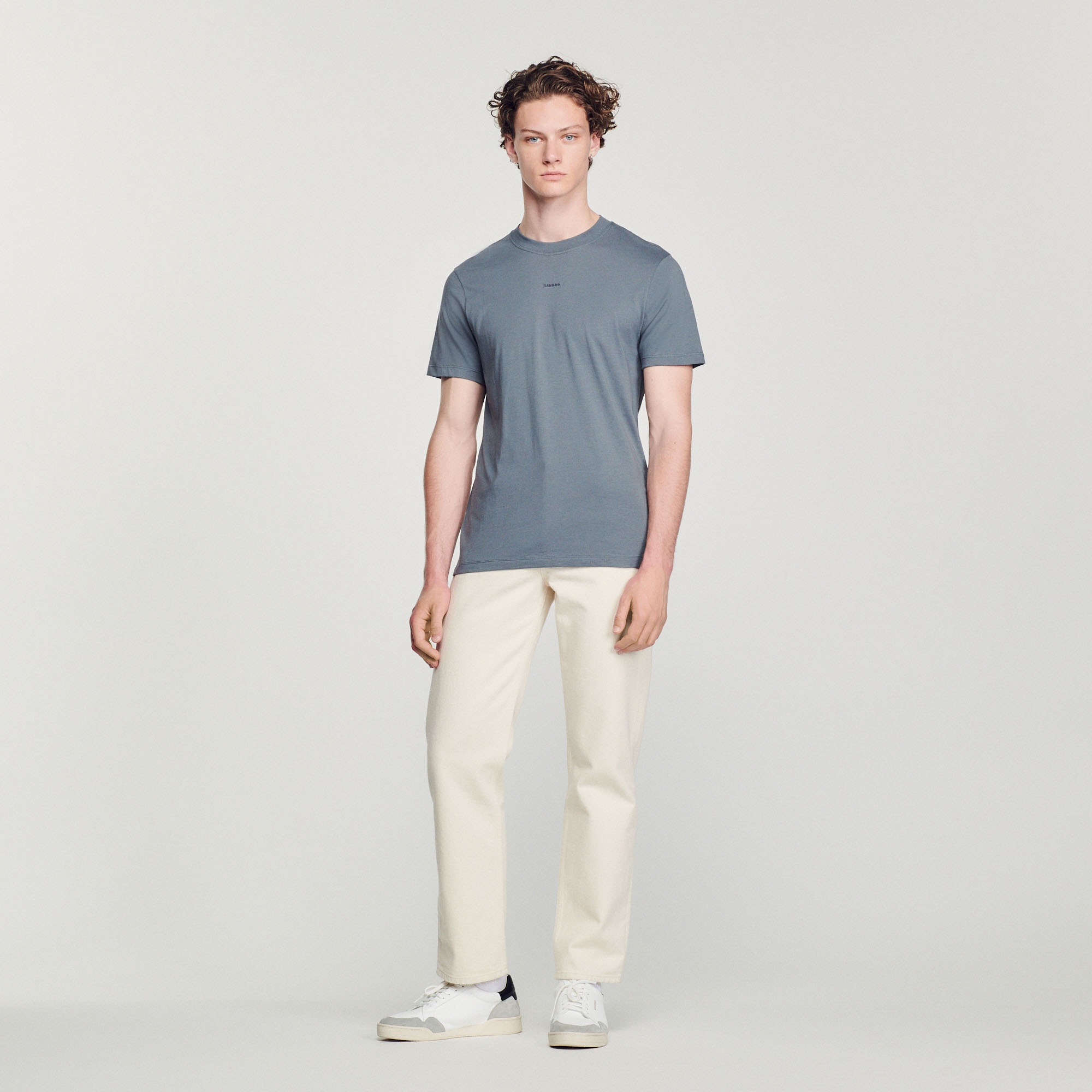 Sandro embroidered T-shirt - 3
