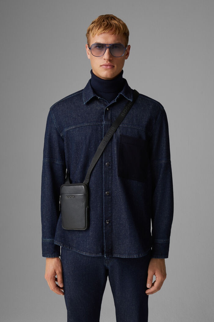 Nash Denim shirt in Dark denim blue - 2