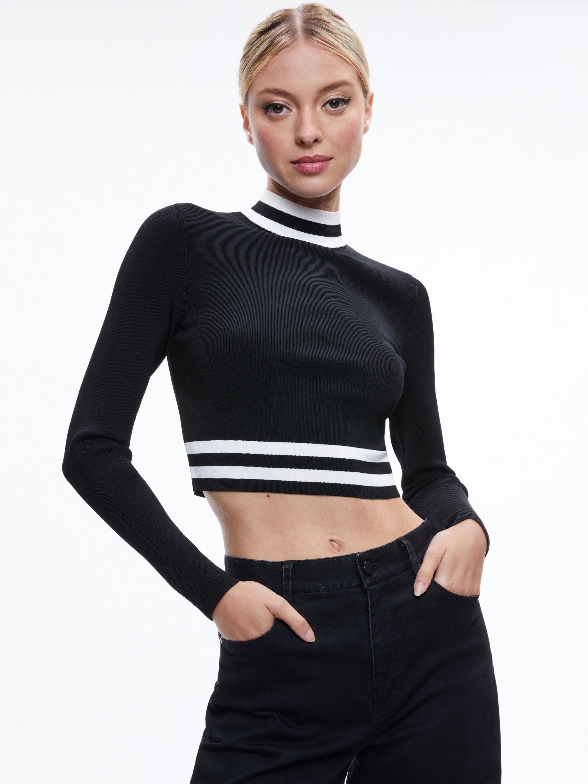 KARIN CROPPED PULLOVER - 2