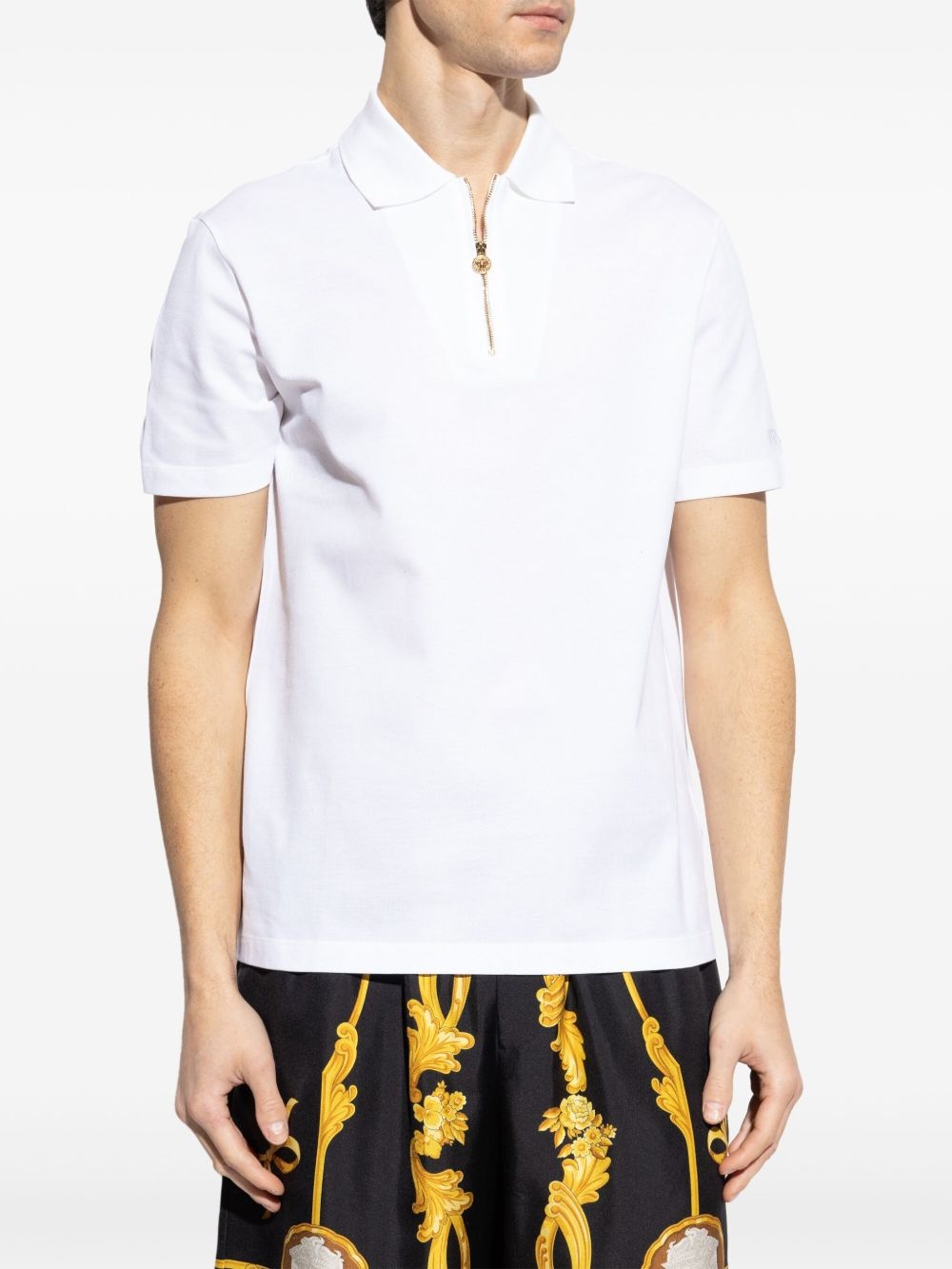 cotton polo shirt - 3