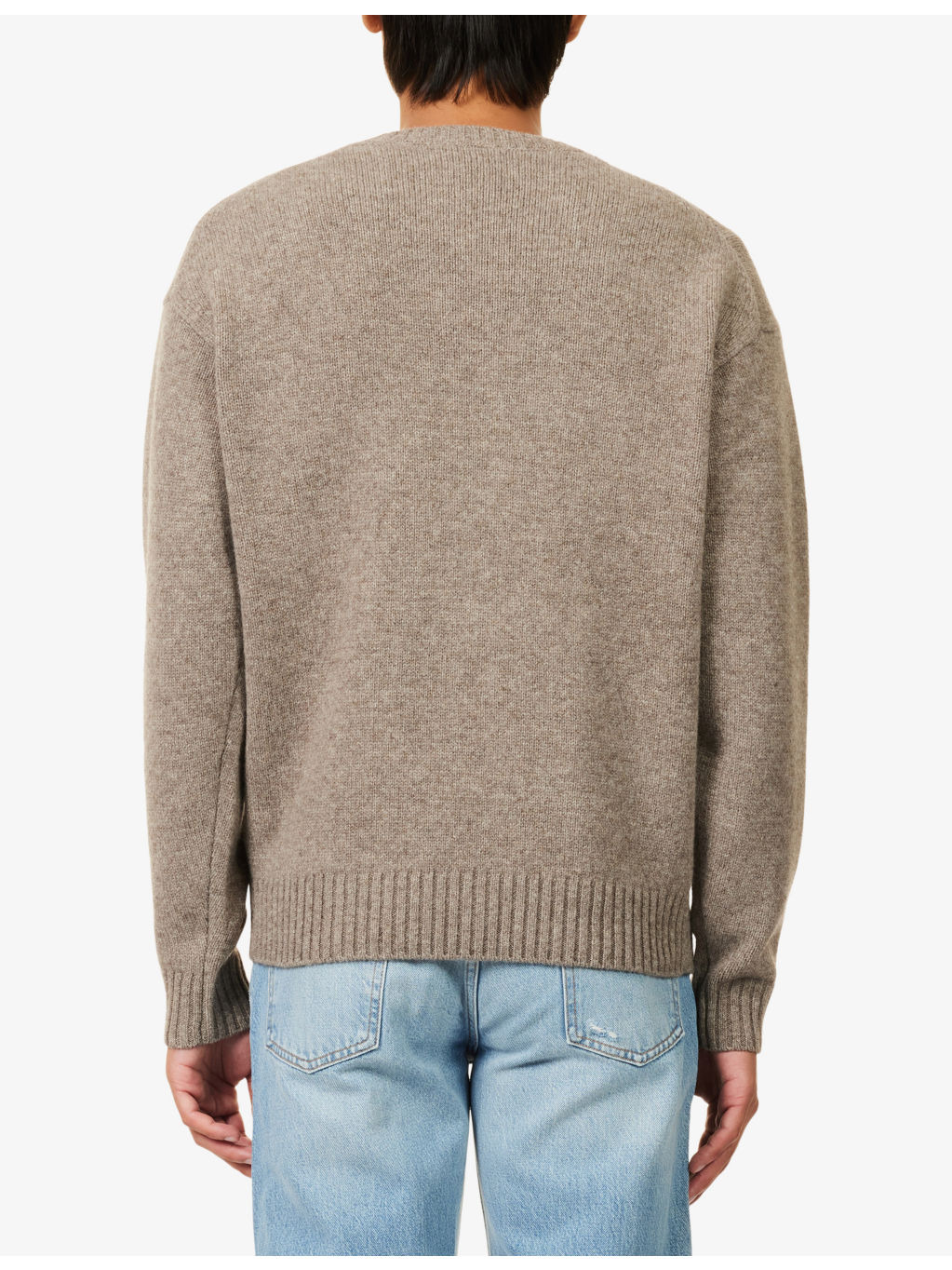 Regular-Fit Crewneck Wool Jumper - 4
