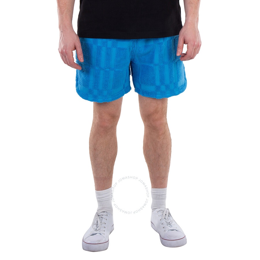 Burberry Above-Knee Check Pattern Cotton Shorts - 1