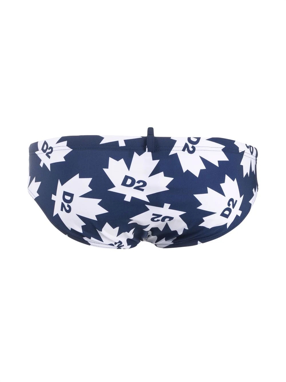 maple leaf logo-print swim trunks - 2