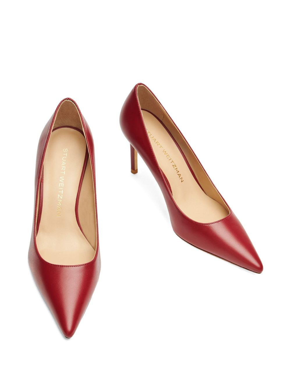 pointed-toe stiletto pumps - 3