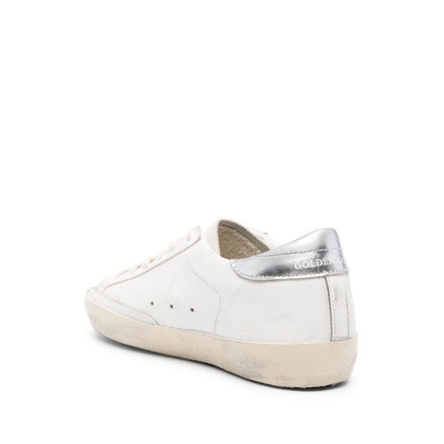 Super-Star leather sneakers silver details - 3