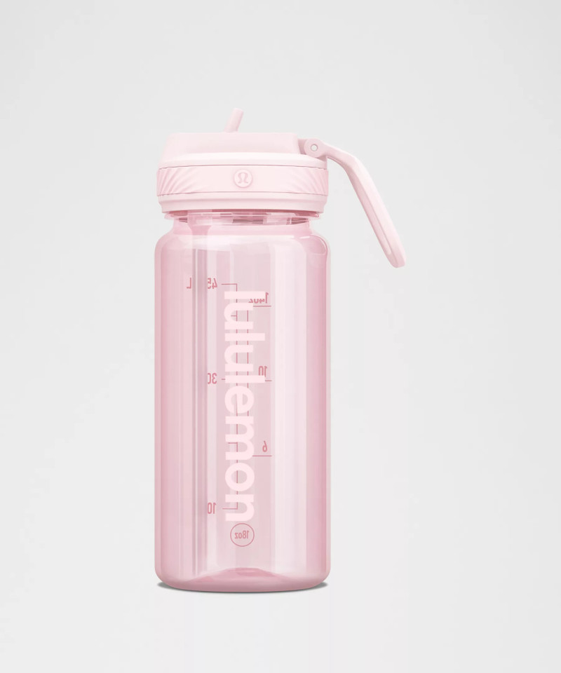 Back to Life Clear Bottle 18oz *Straw Lid 1