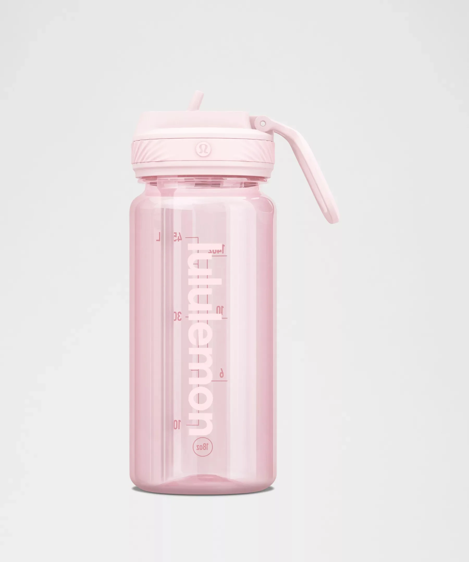 Back to Life Clear Bottle 18oz *Straw Lid - 1