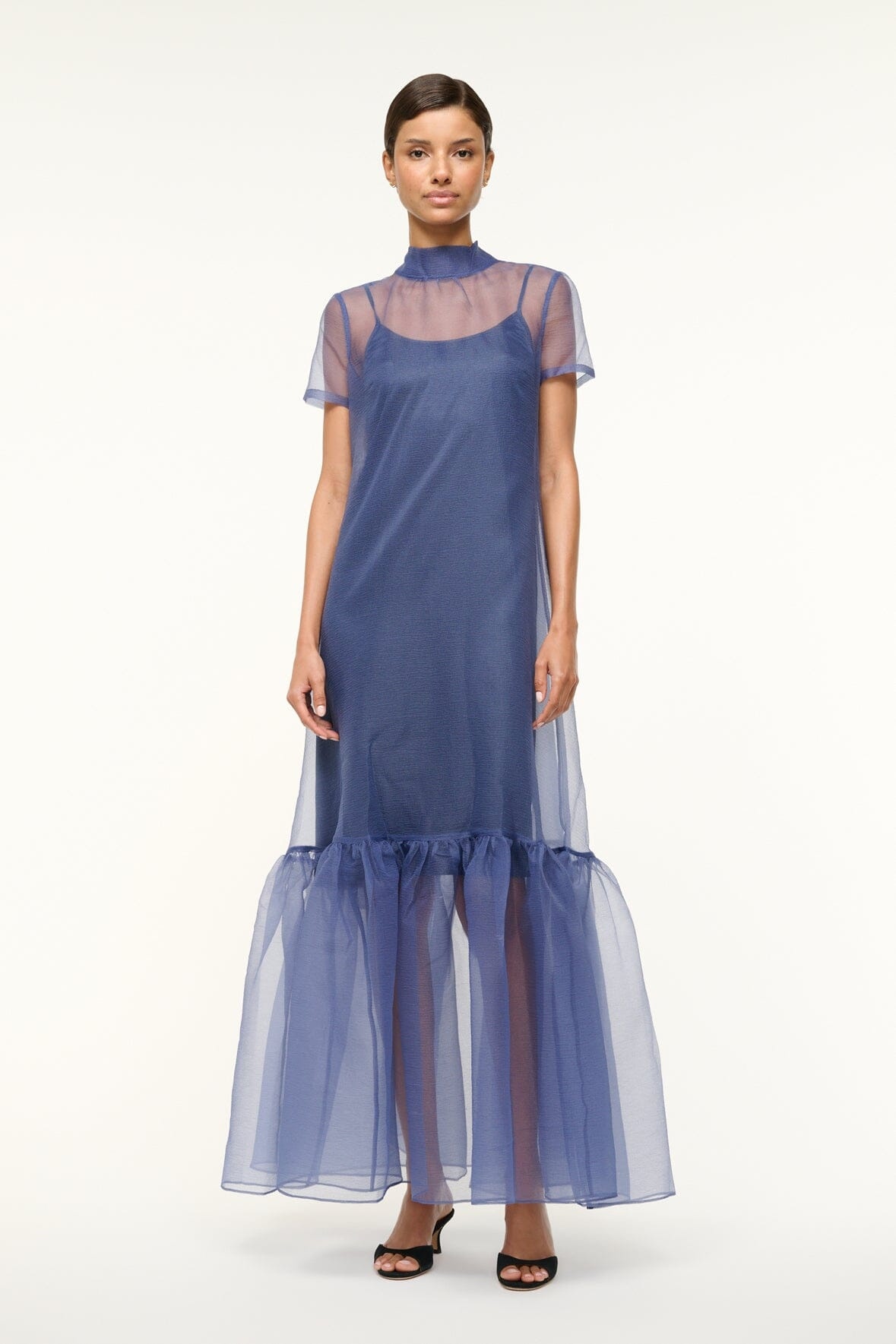 STAUD CALLUNA DRESS NAVY - 2
