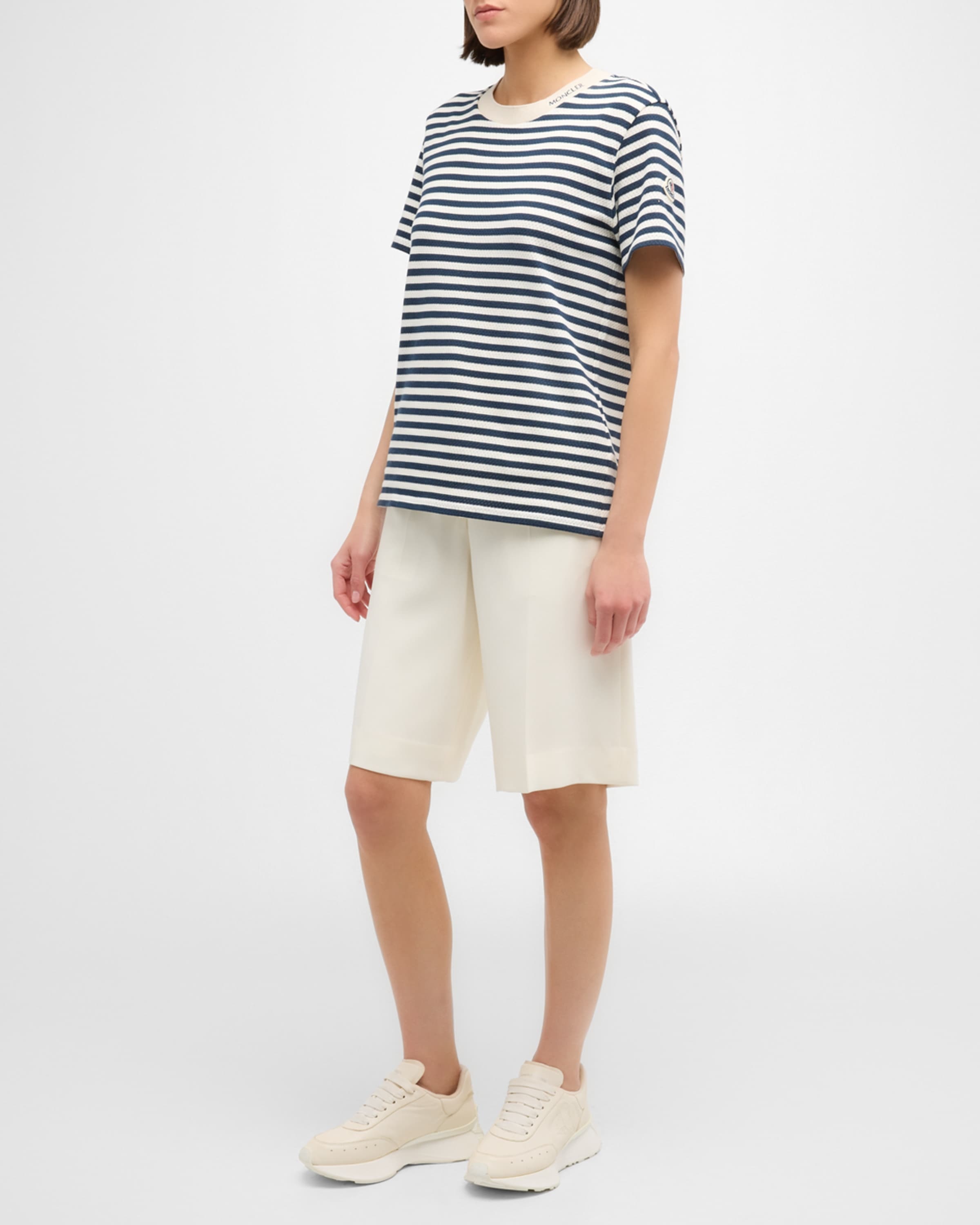Striped Short-Sleeve T-Shirt - 5