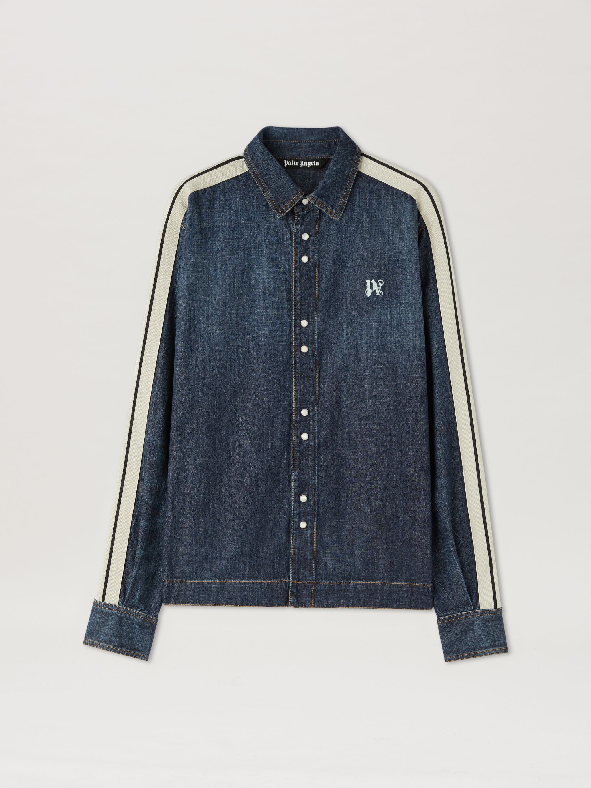 Monogram Track Denim Jacket - 1