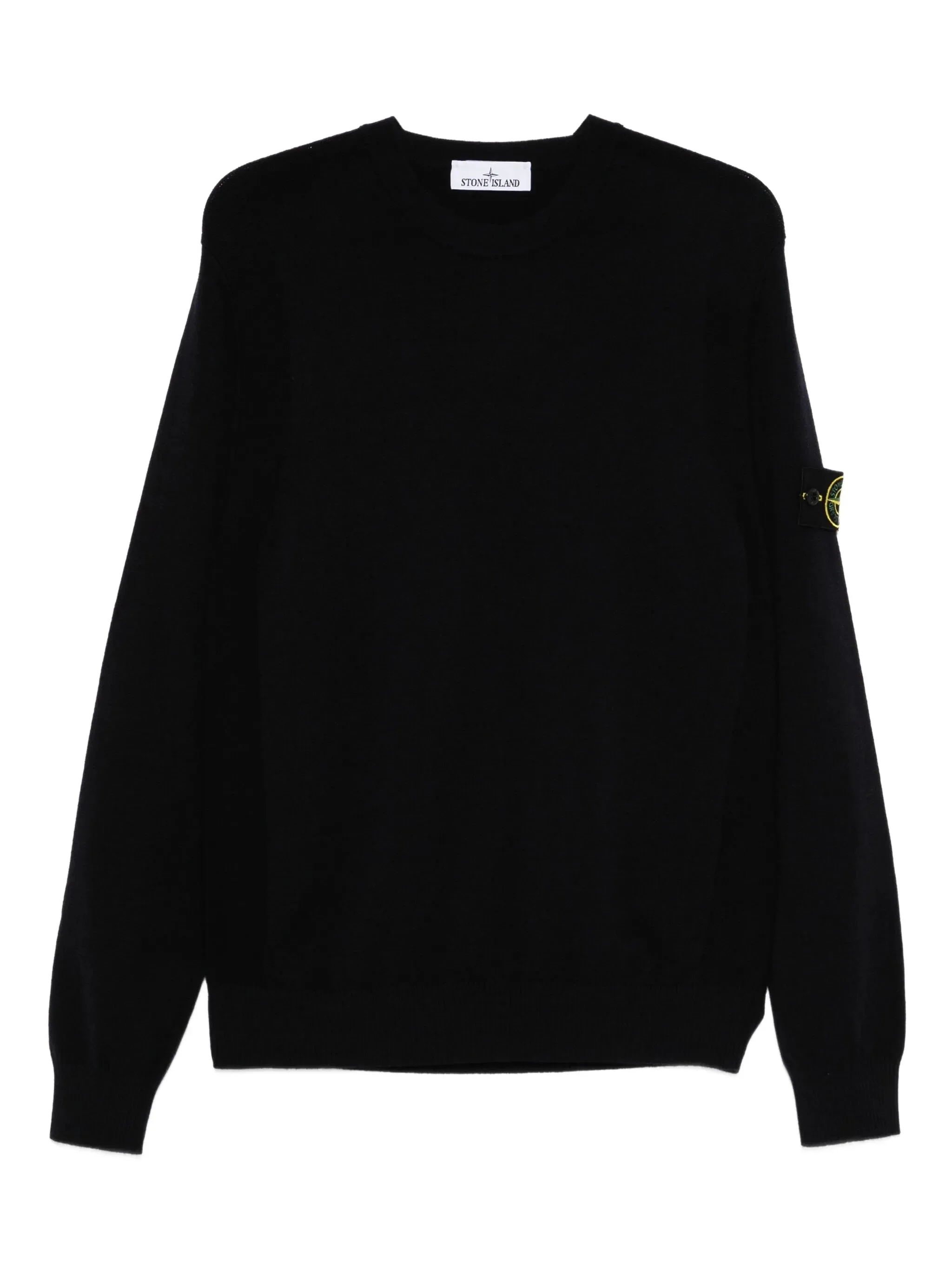 Stone Island Logo-patch Crew-neck Sweater - 1