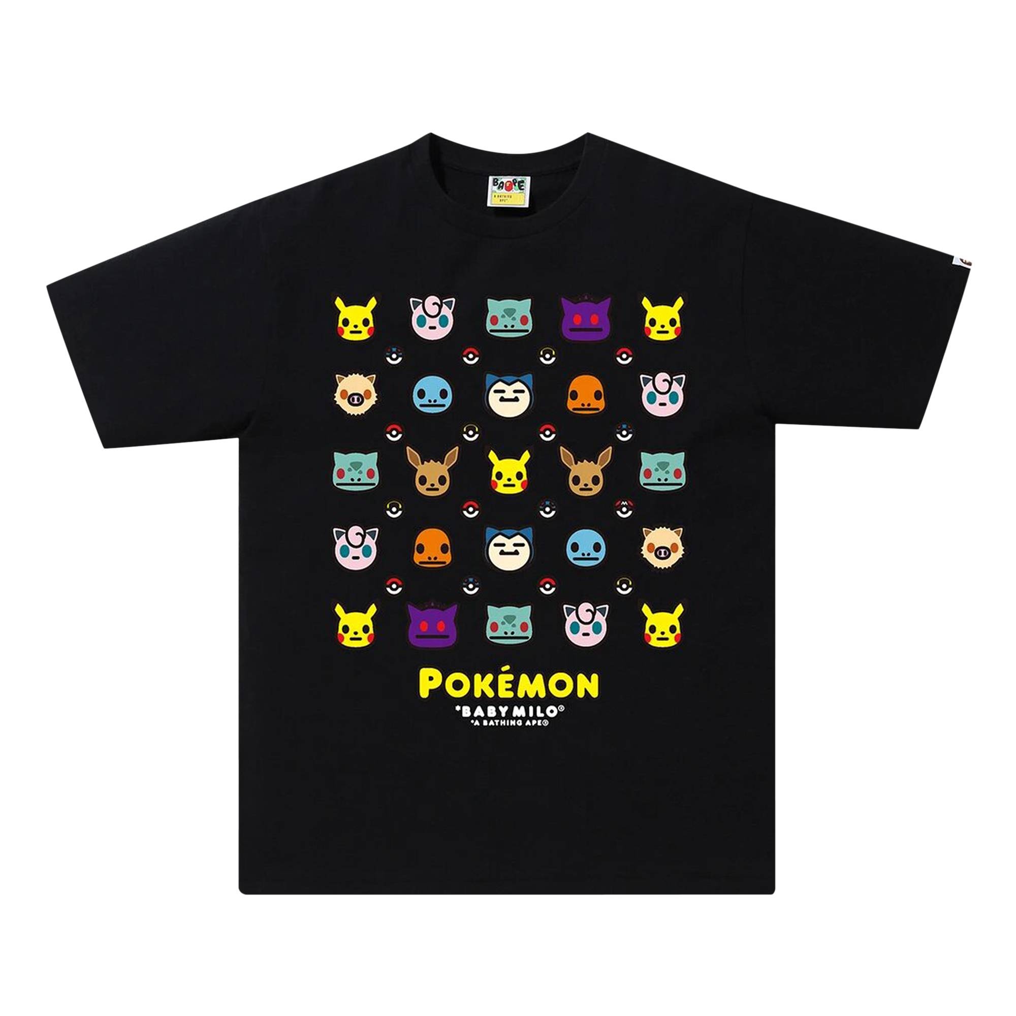 BAPE Pokémon Tee #12 'Black' - 1