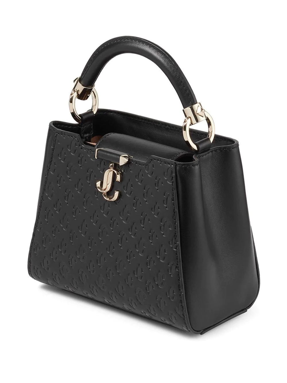 Varenne monogram logo-embossed mini tote - 4