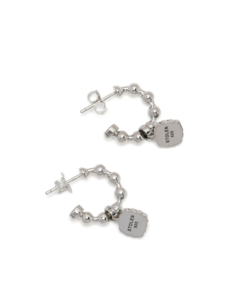 STOLEN GIRLFRIENDS CLUB Baby Claw Ball Chain earrings outlook