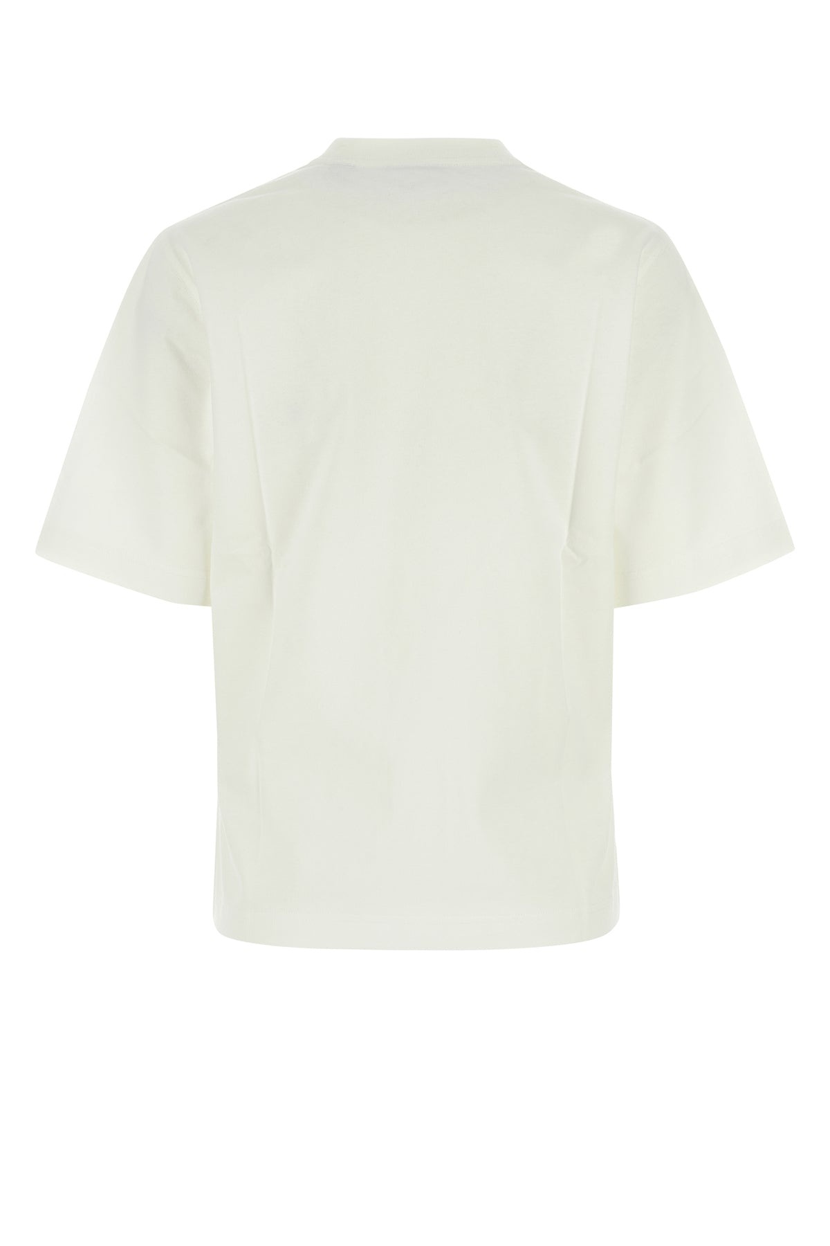 White stretch cotton t-shirt - 2