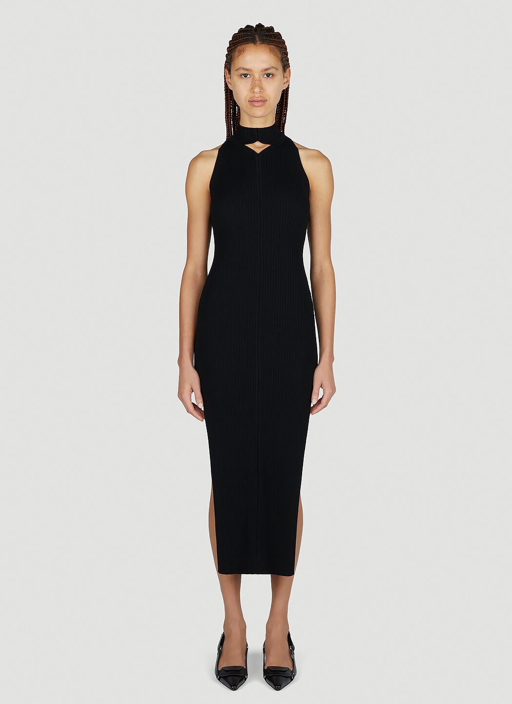 Diamond Knit Dress - 1