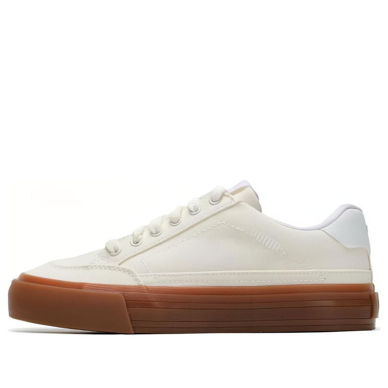 PUMA Capris Leather Skateboarding Sneakers 'White' 395020-16 - 1