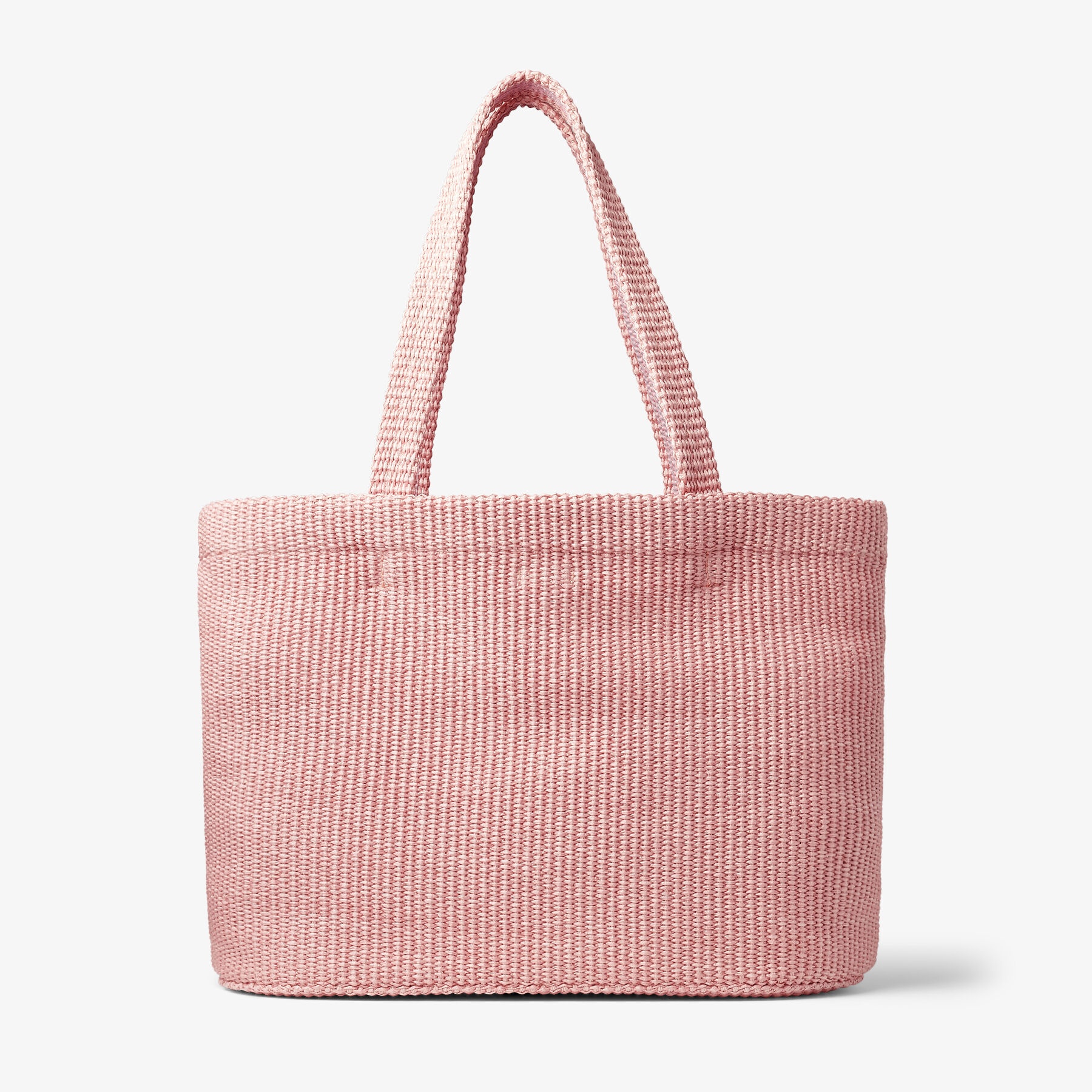 Beach Tote E/W
Rose/Latte Raffia Embroidered Tote Bag - 5
