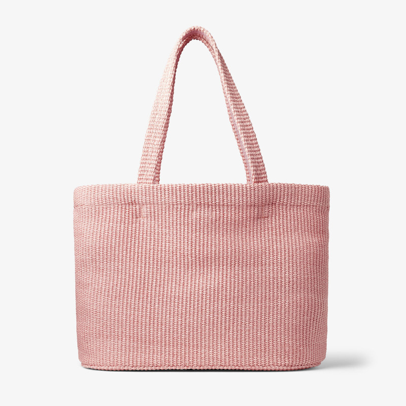 Beach Tote E/W
Rose/Latte Raffia Embroidered Tote Bag 5