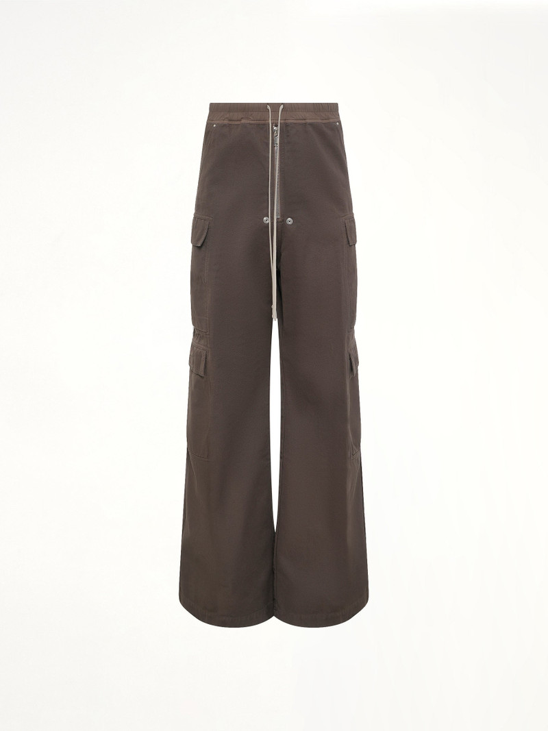 Rick Owens DRKSHDW Double Cargo Jumbo Bela in Dark Dust outlook