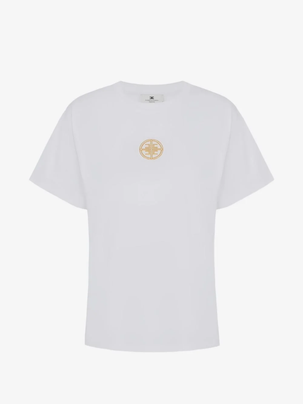 jersey T-shirt with jewel logo - 1