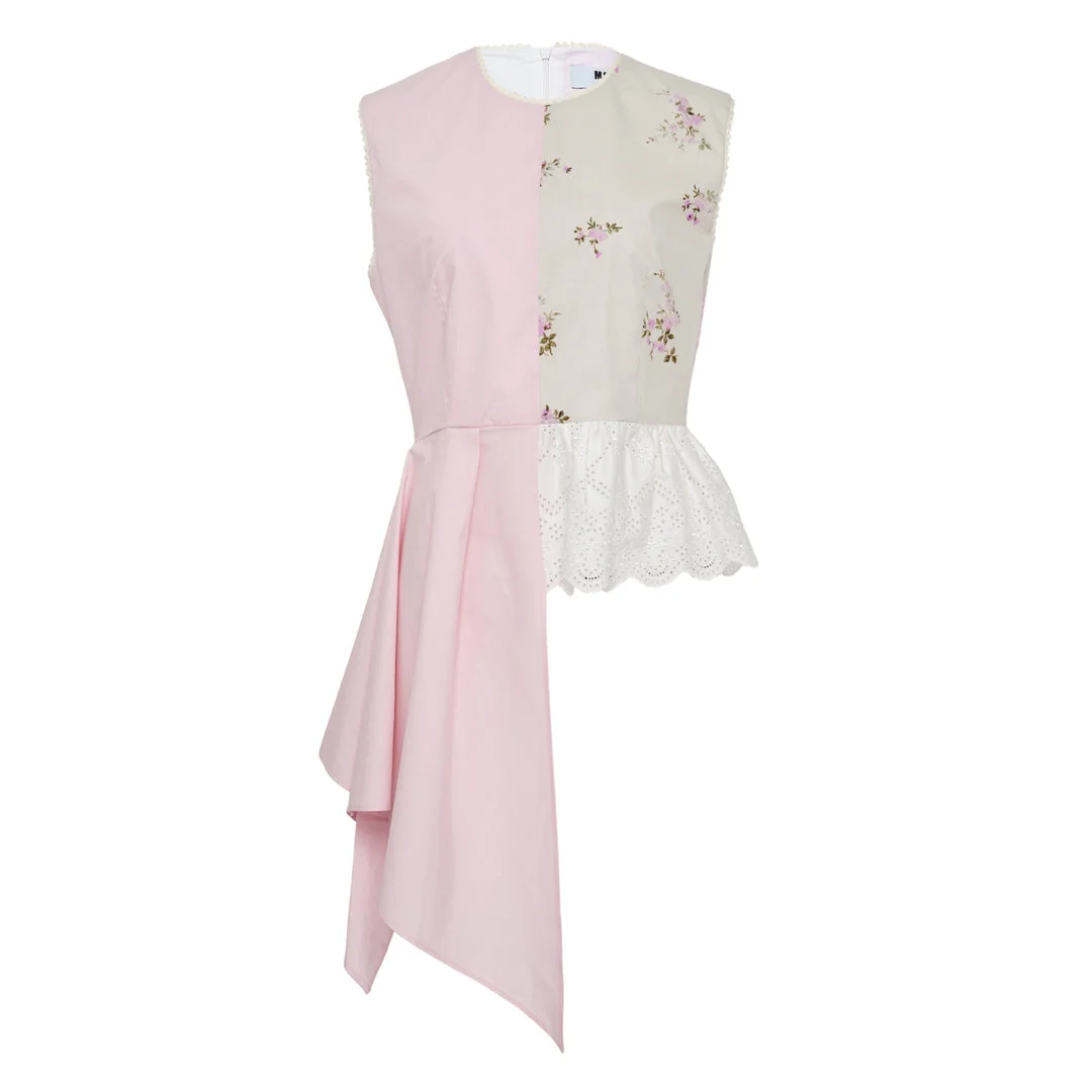 Patchwork Floral Top - 1