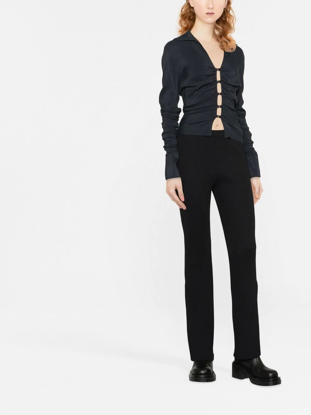 Soffio cut-out shirt - 2