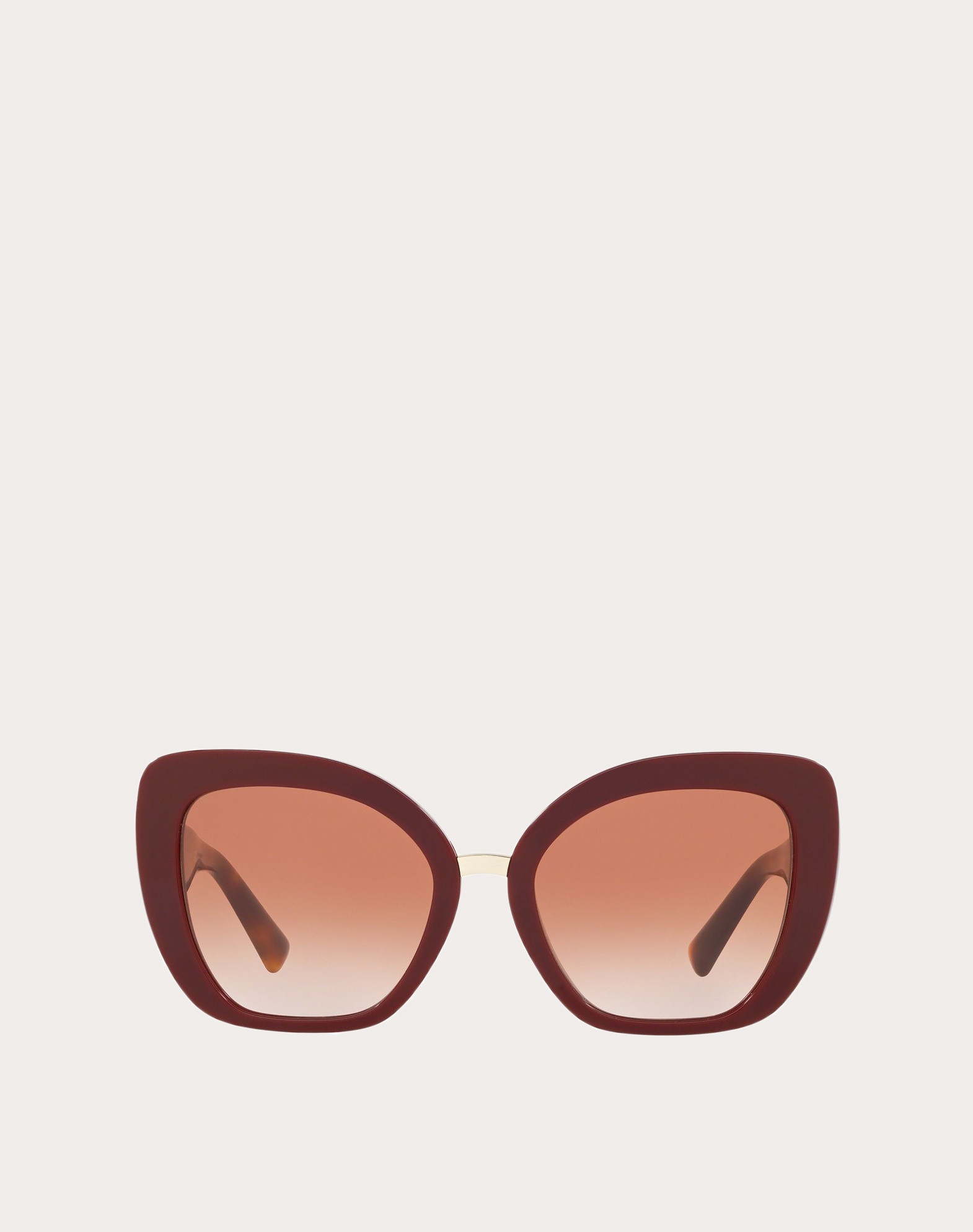 OVERSIZED CAT-EYE ACETATE SUNGLASSES - 1