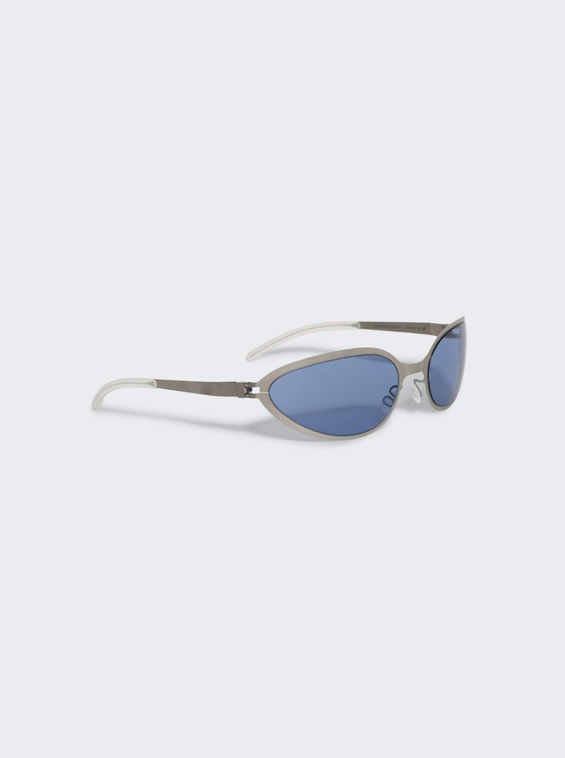 MYKITA X 032c Bear Sunglasses Matte Silver outlook