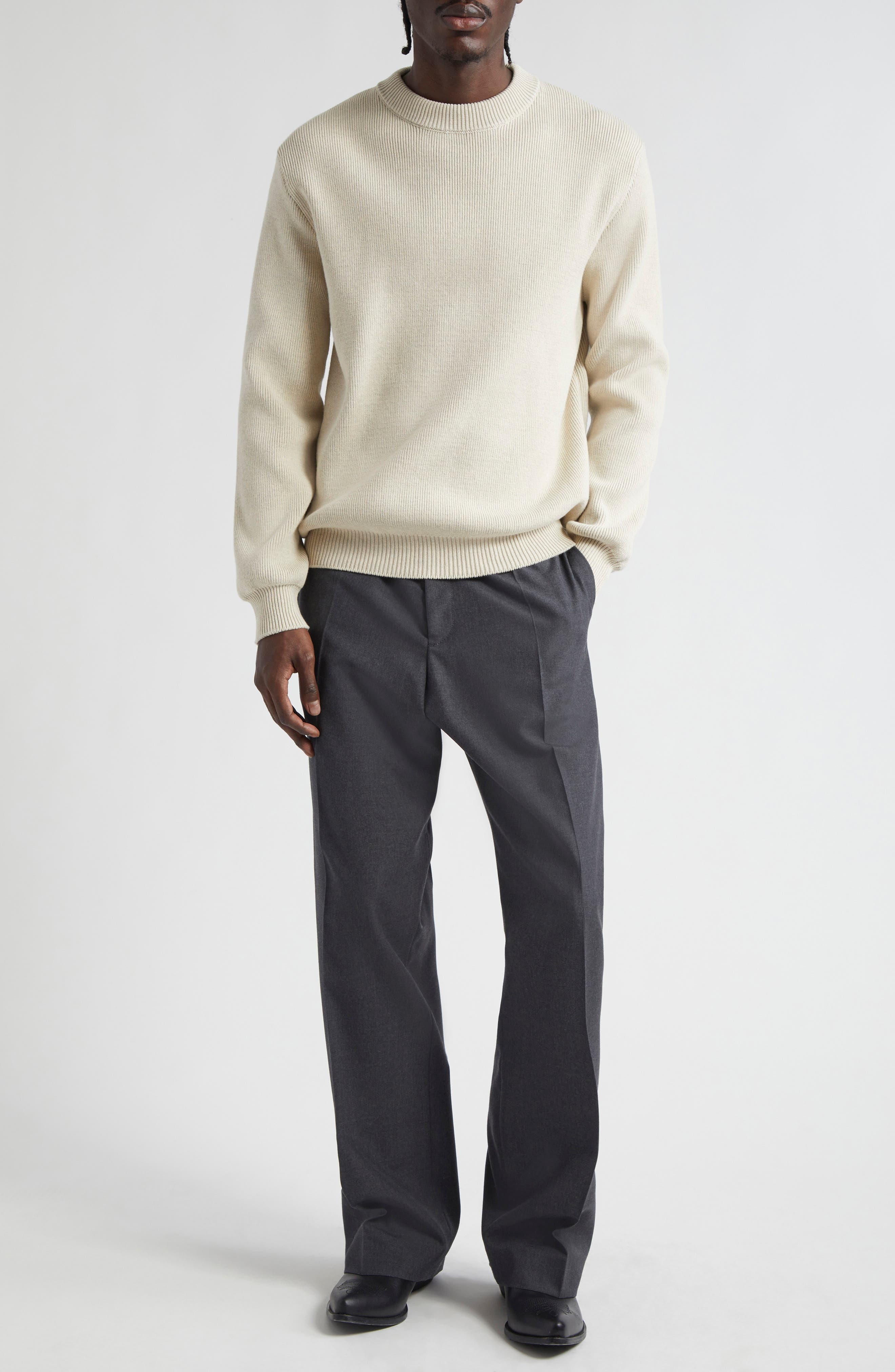 Journey Rib Crewneck Sweater - 2
