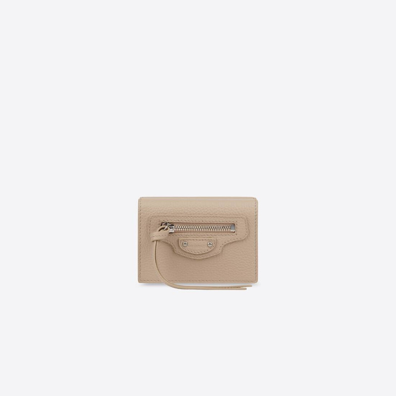 Women's Neo Classic Mini Wallet in Brown 1