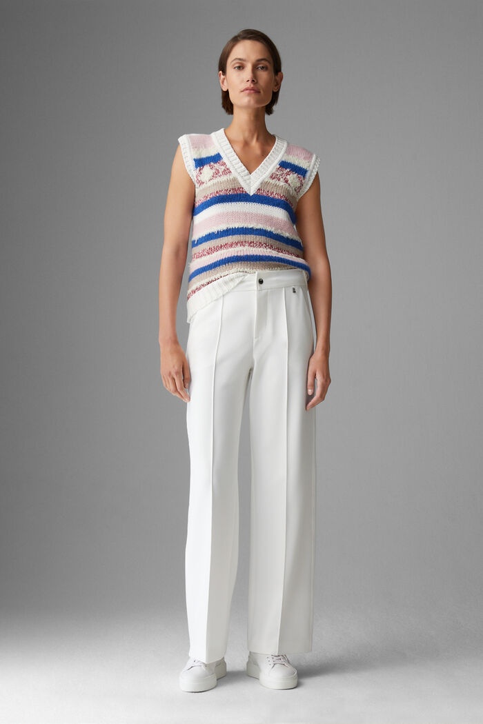 Sara Marlene pants in Off-white - 2