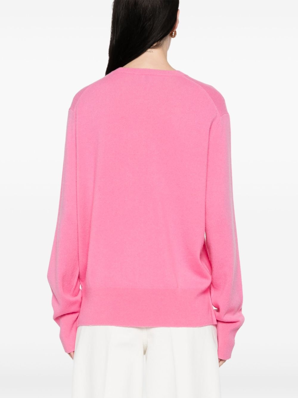 crew-neck cashmere sweater - 4