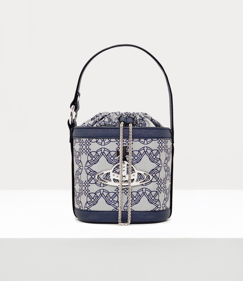 DAISY SMALL DRAWSTRING BUCKET BAG 5