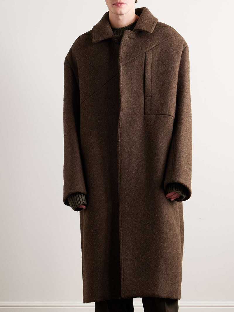 + Bonotto Oversized Melton Wool Coat 4