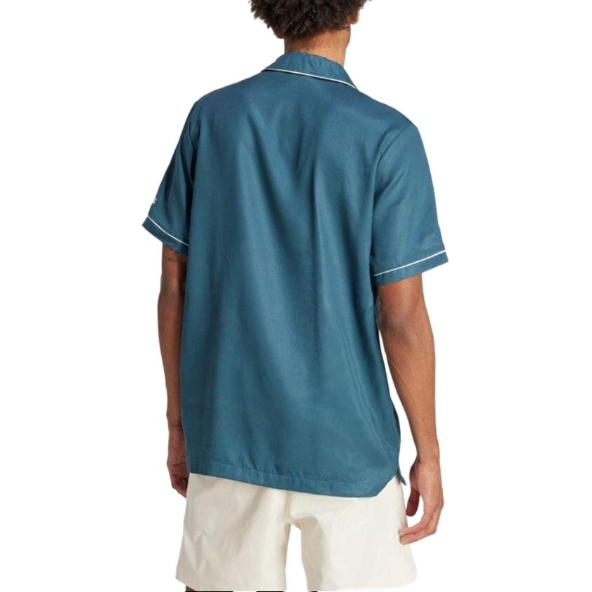 adidas Originals Leisure Bowling Shirt Asia Sizing 'Teal' IR8401 - 3