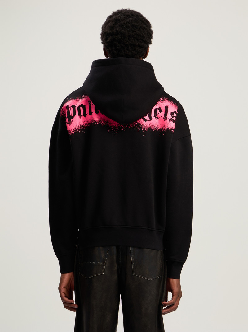 Spray Bear Loose Hoodie 5