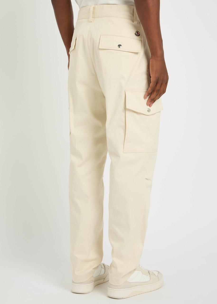 Moncler Straight-leg Stretch-cotton Cargo Trousers - 3