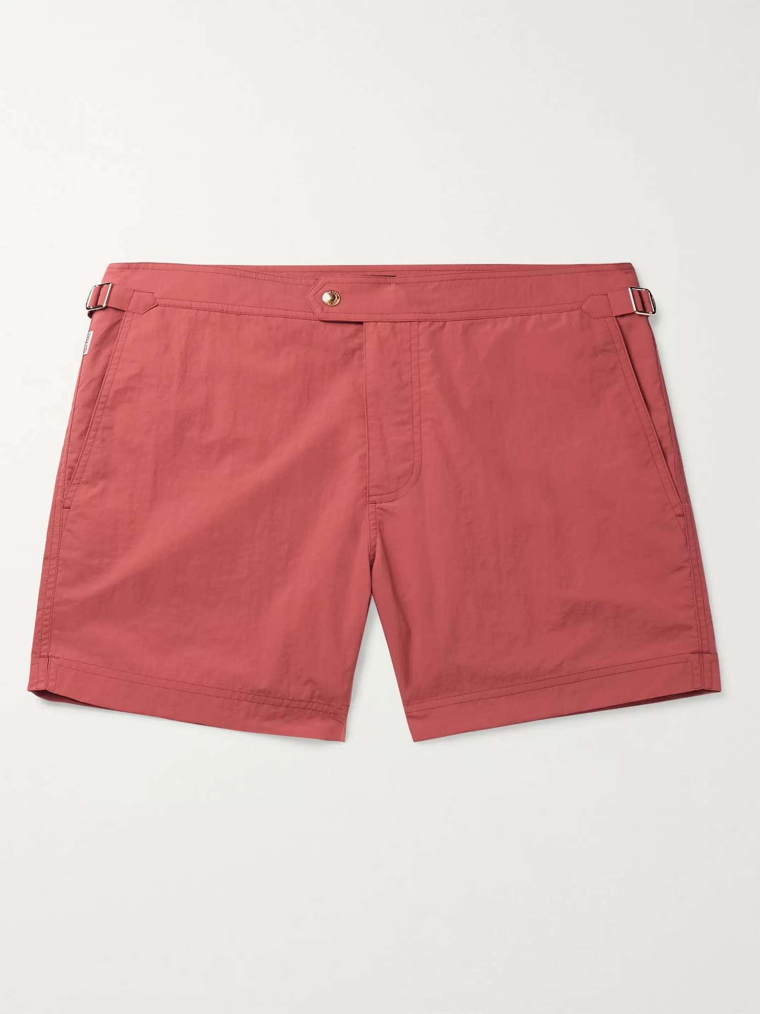 Slim-Fit Mid-Length Swim Shorts - 1