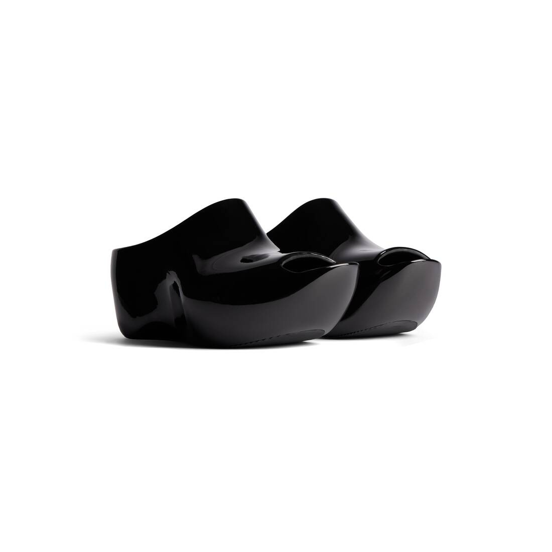 Women's Technoslide Sandal in Black - 2